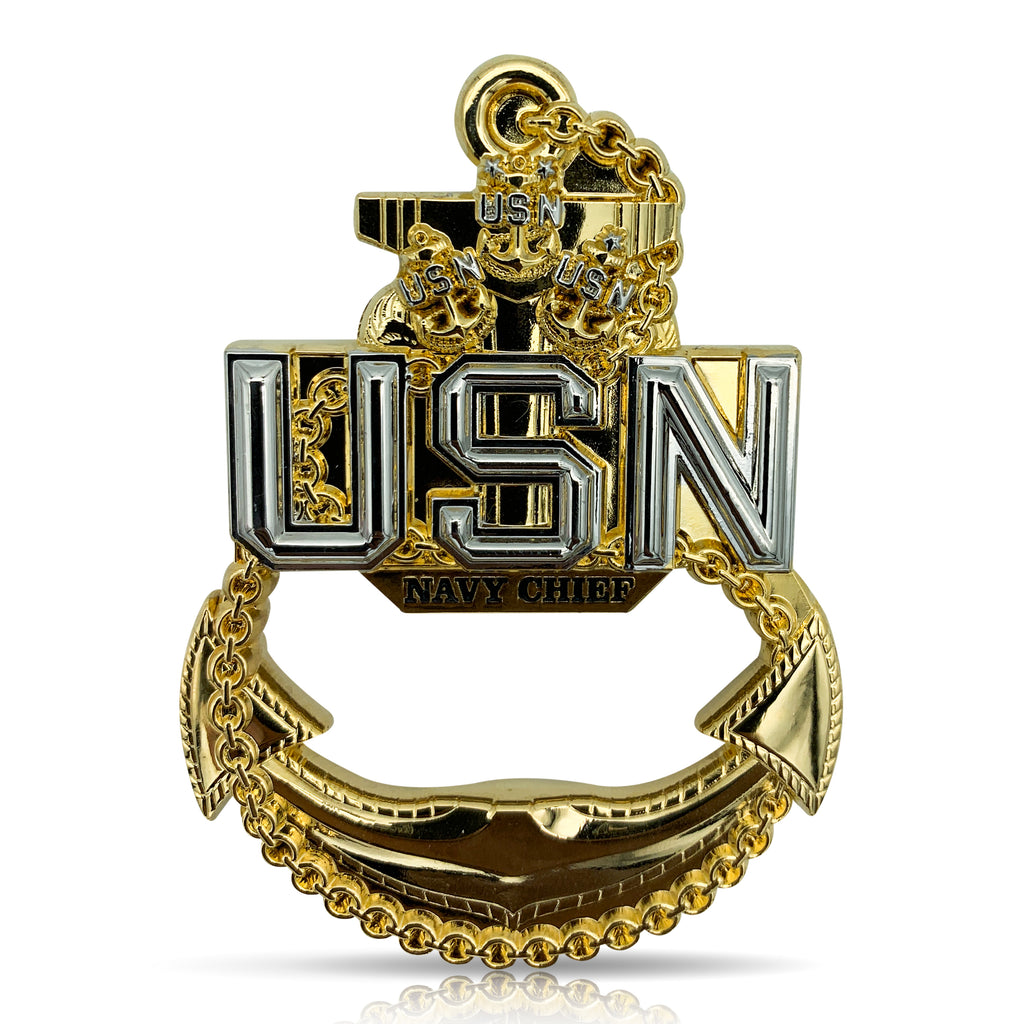 Navy Chief Coin (Bottle Opener) Navy Pride